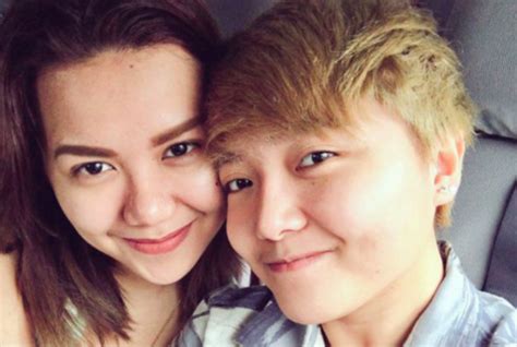 Just broke up: ’Pyramid’ singer Charice and partner Alyssa .